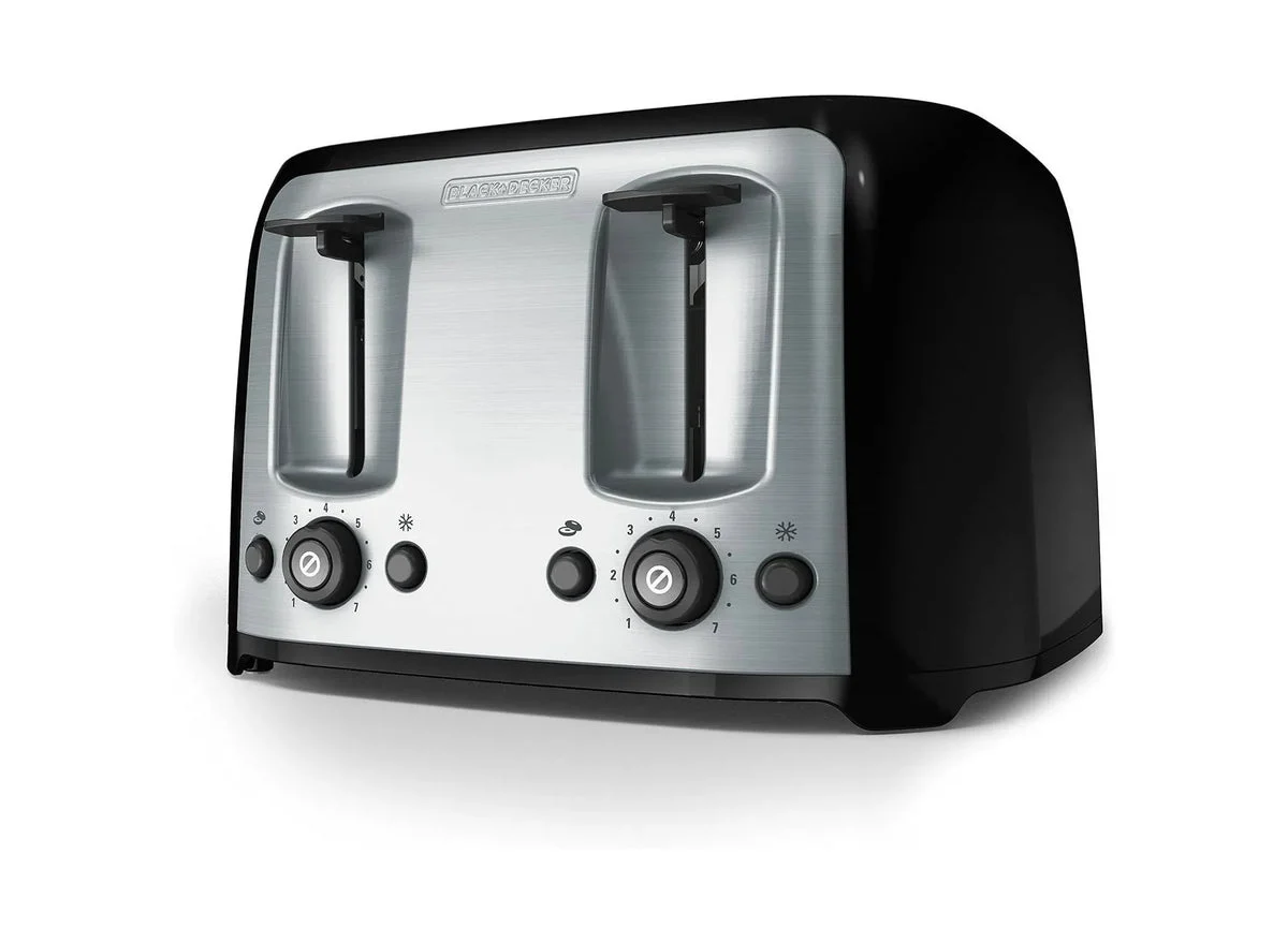 BLACK+DECKER 4-Slice Toaster, TR1478BD