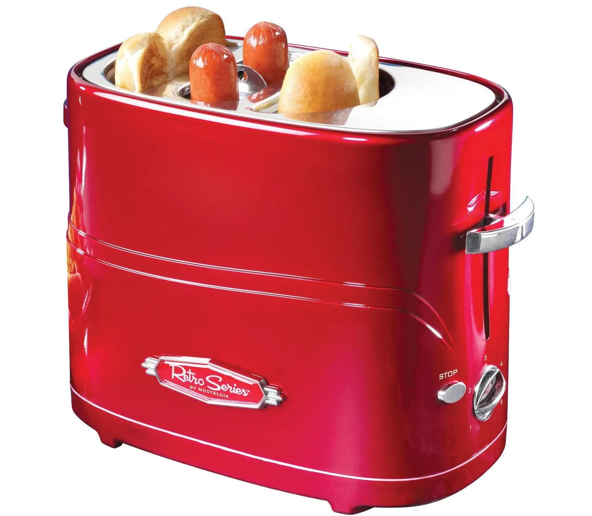 Nostalgia Pop-Up Hot Dog Toaster