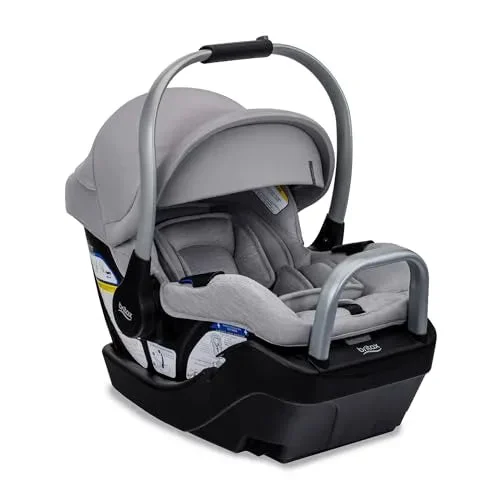 Britax Cypress Infant Car Seat Rear-Facing with ClickTight Base - Ponte Glacier