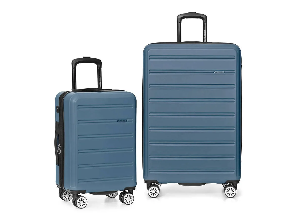 Travel Select Hardside Spinner Luggage Set with USB Port - Navy