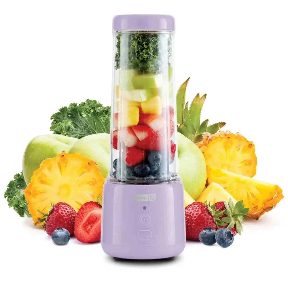 Dash Portable Rechargeable Blender with Sport Cap - Lilac