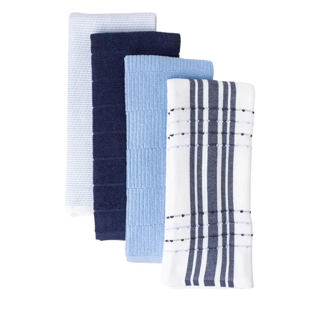 Core Home Everyday Kitchen Towels, 8-pack