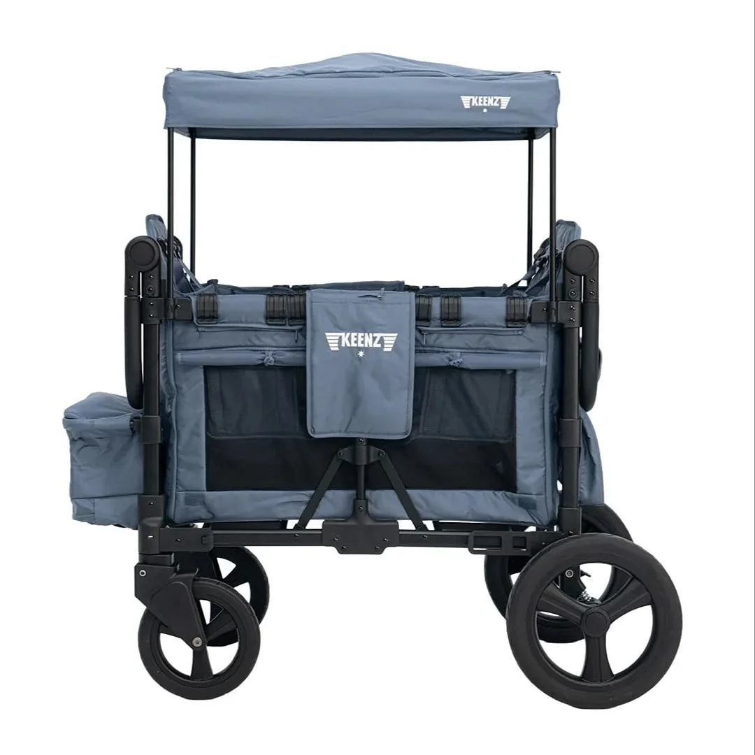 Keenz Moov Stroller Wagon 4-Passenger - Blue