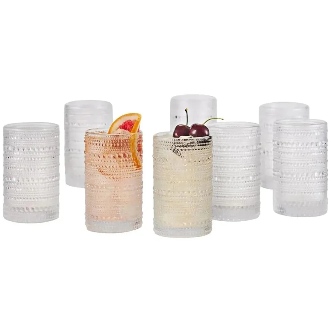 Fortessa Transparent Glass Tumblers - 13 oz
