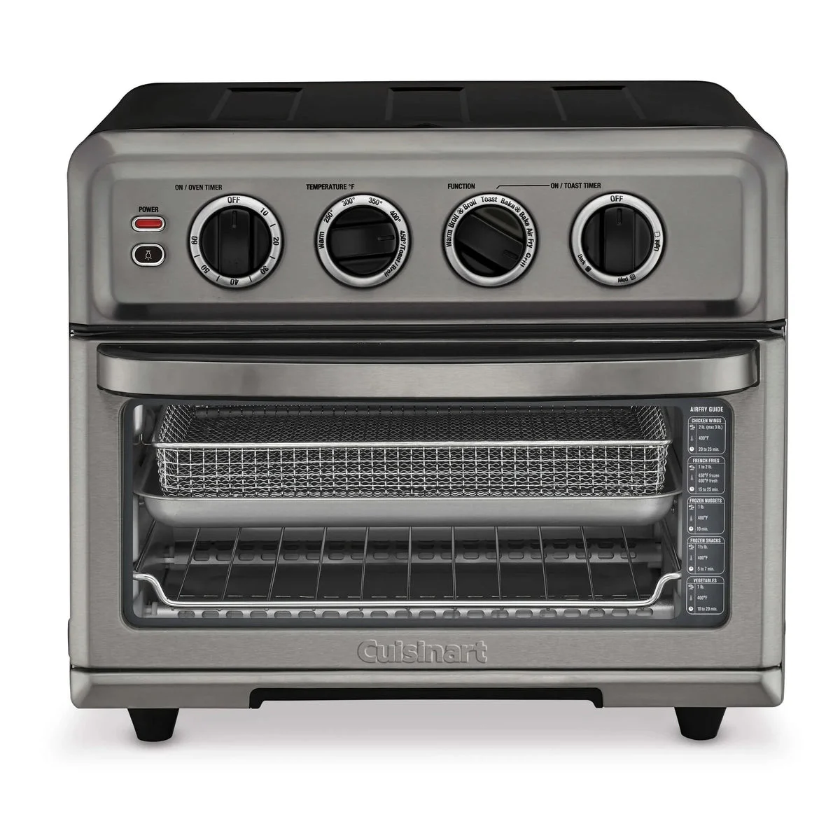 Cuisinart 18qt. Air Fryer Toaster Oven with Grill- Slate Black