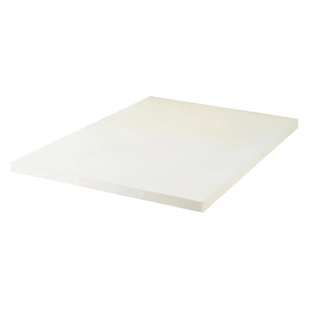 Greaton 1-Inch Memory Foam Mattress Toppers, Queen - Beige