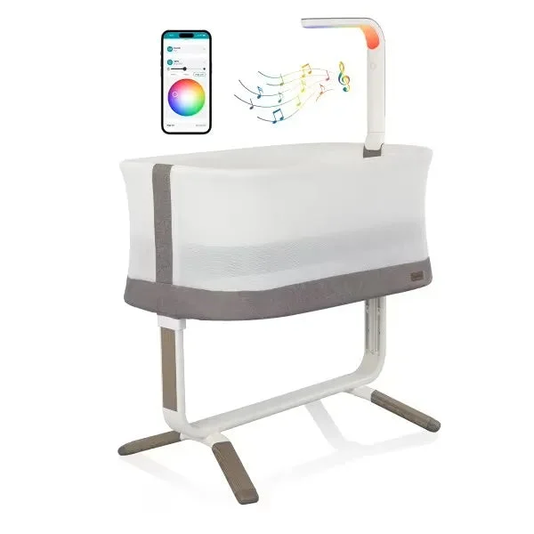 Evenflo Cora 3-Level Adjustable Bassinet - Truffle Taupe