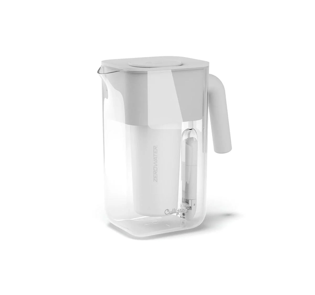Culligan with ZeroWater Technology 10 Cup Water Filter Pitcher - BPA-Free Plastic