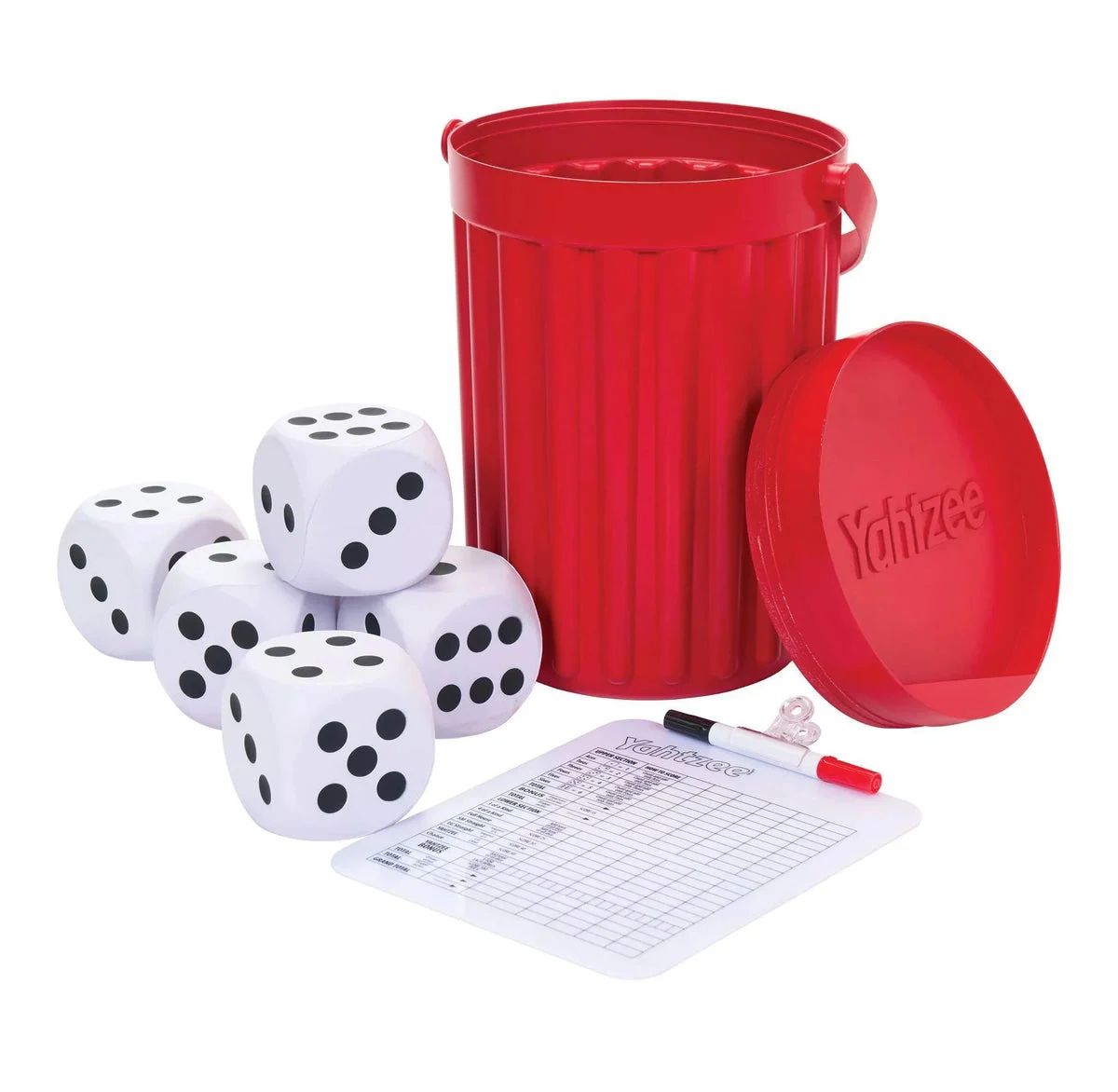 Eastpoint Giant Yahtzee - Polypropylene Lawn Dice Game for 2-8 Players