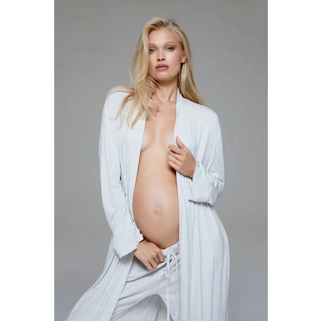 Bumpsuit The Cloud Robe - Heather Grey - Small