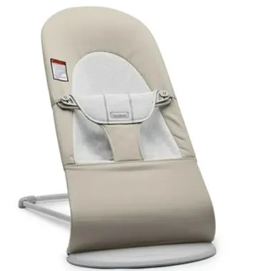 BabyBjörn Bouncer Balance Soft, Woven, /JE Beige/Grey