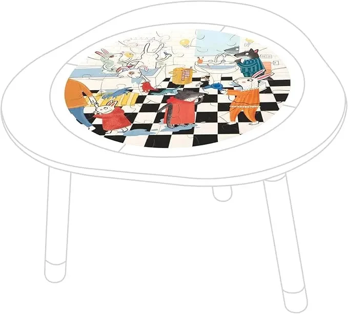 Stokke MuTable Puzzle - Happy Bathroom