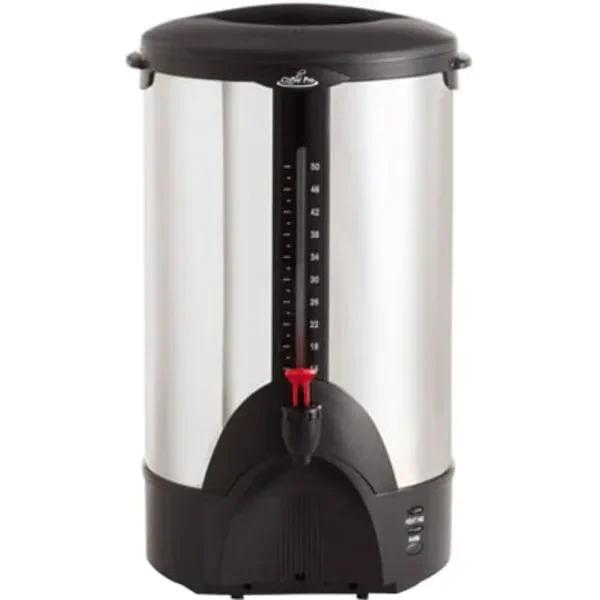 Coffee Pro 50-Cup Percolating Urn Stainless Steel CP50