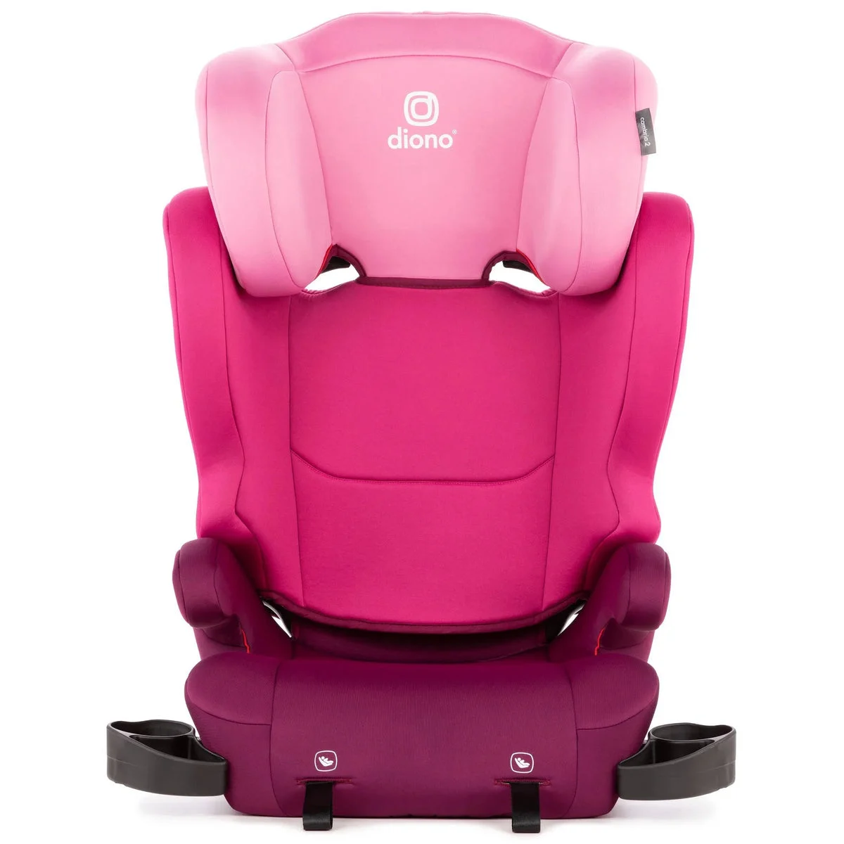 Diono Cambria 2 Latch 2-in-1 Belt Positioning Booster Car Seat - Pink