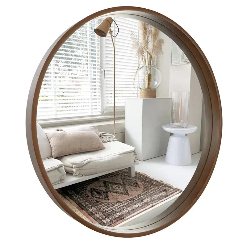 Winston Porter Round Wall Mirror 24