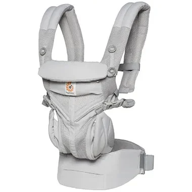 Ergobaby Omni 360 Cool Air Mesh Four Position Baby Carrier - Pearl Grey