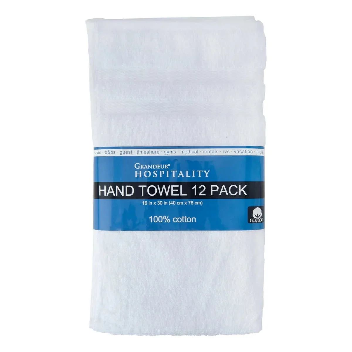 Grandeur Hospitality Hand Towel 12 Pack