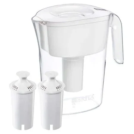 Brita Lake Model White 10-Cup Hydration Container
