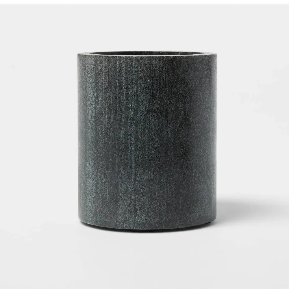 Threshold Marble Utensil Holder Gray - Threshold™