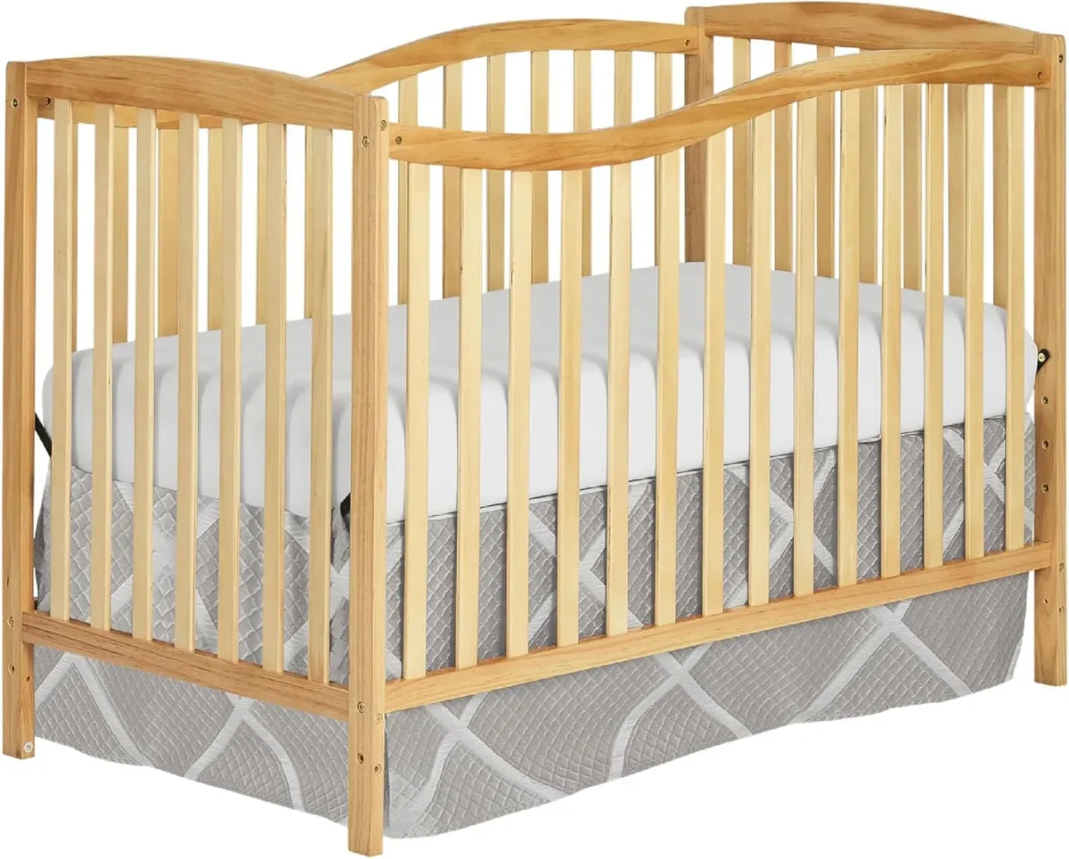 Dream On Me Chelsea 5-In-1 Convertible Crib In Natural