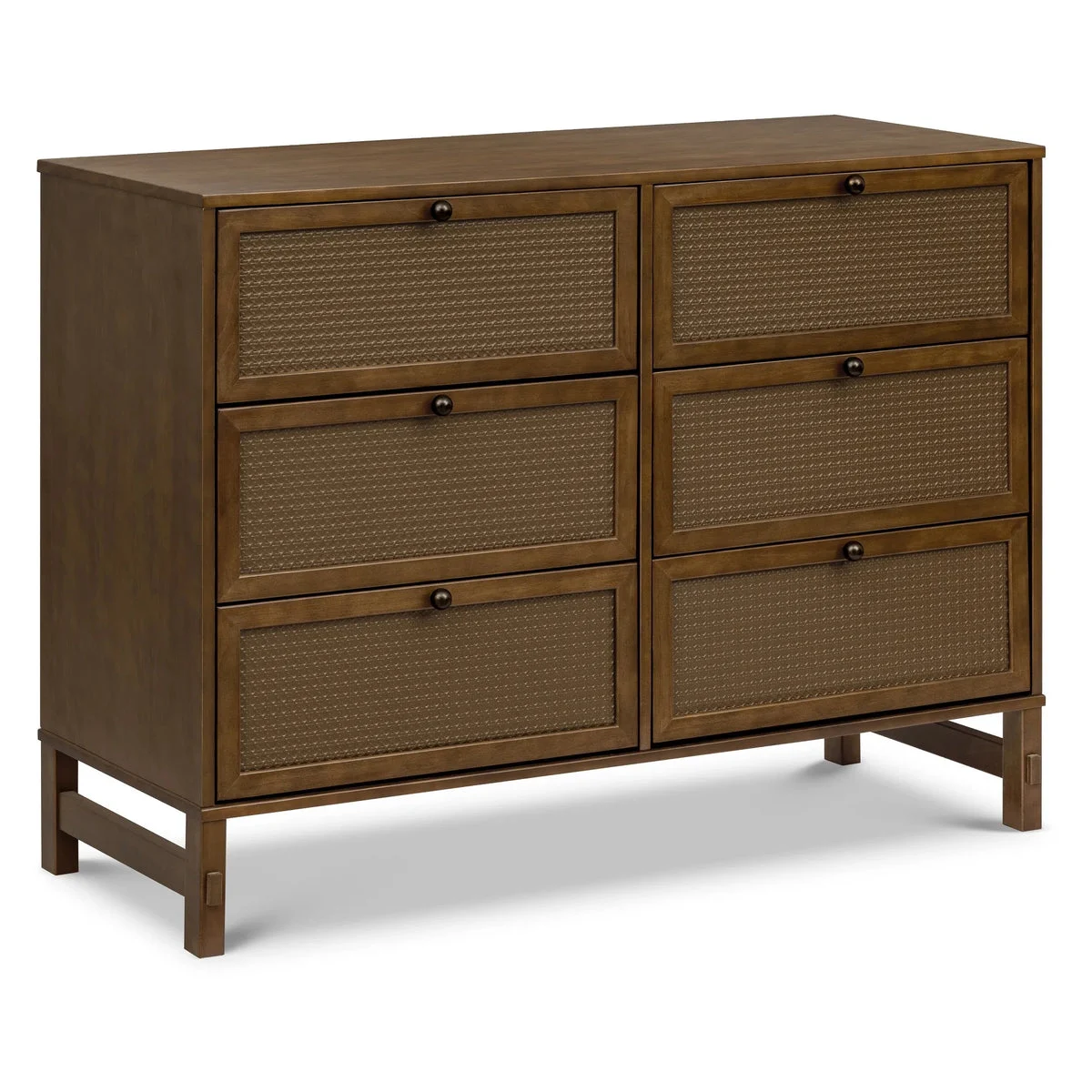 Davinci Margot 6-Drawer Dresser - Walnut