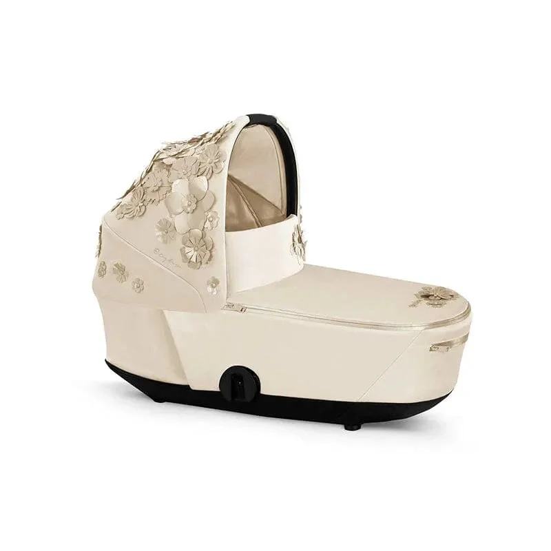 Cybex Mios 3 Lux Carry Cot - Simply Flower Beige