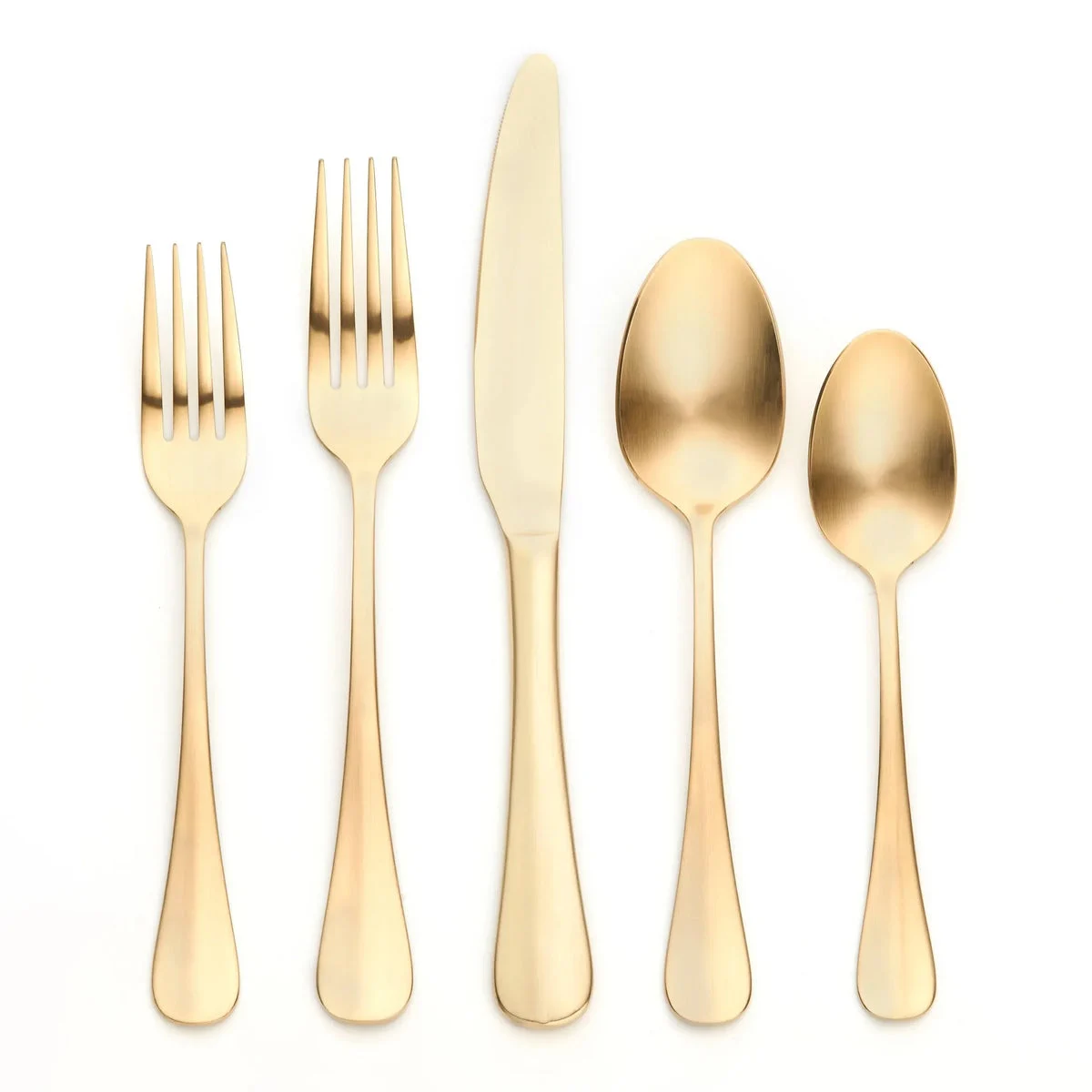 Threshold 20pc Sussex Flatware Set Gold, Service for 4