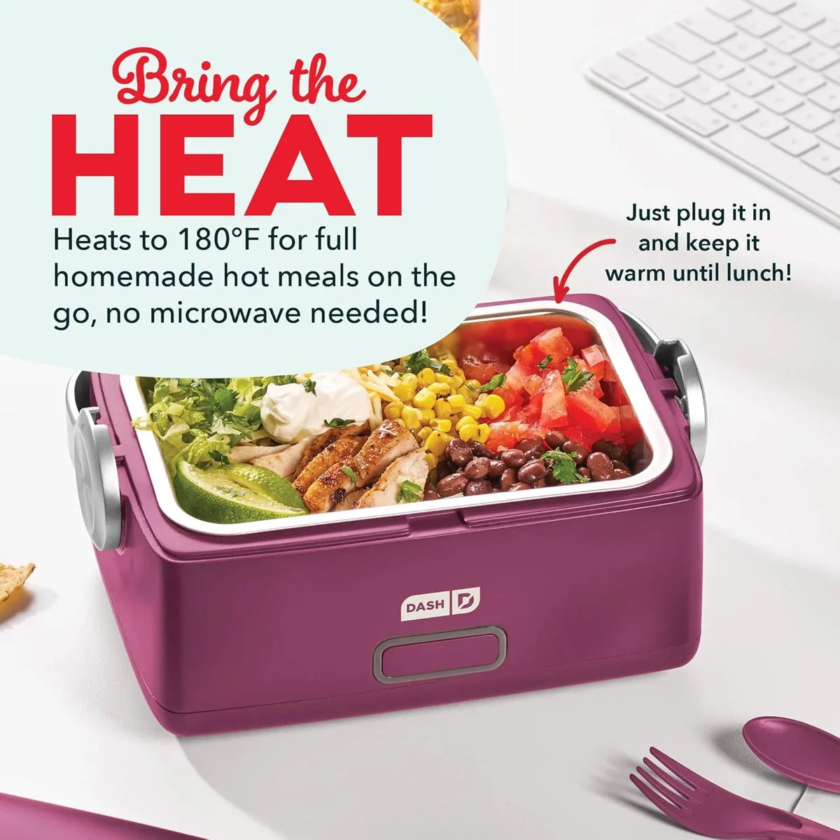 Dash Personal Food Warmer - Berry