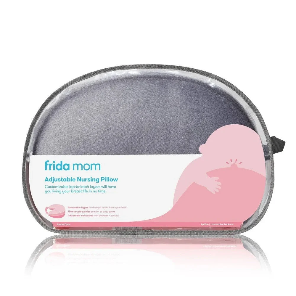 Frida Mom Adjustable Nursing Pillow - Grey