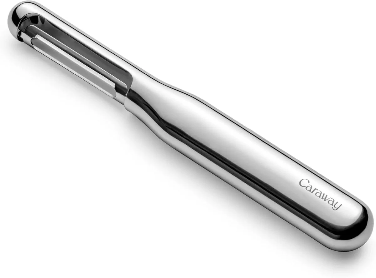 Caraway Vegetable Peeler - Stainless Steel - Ergonomic Handle