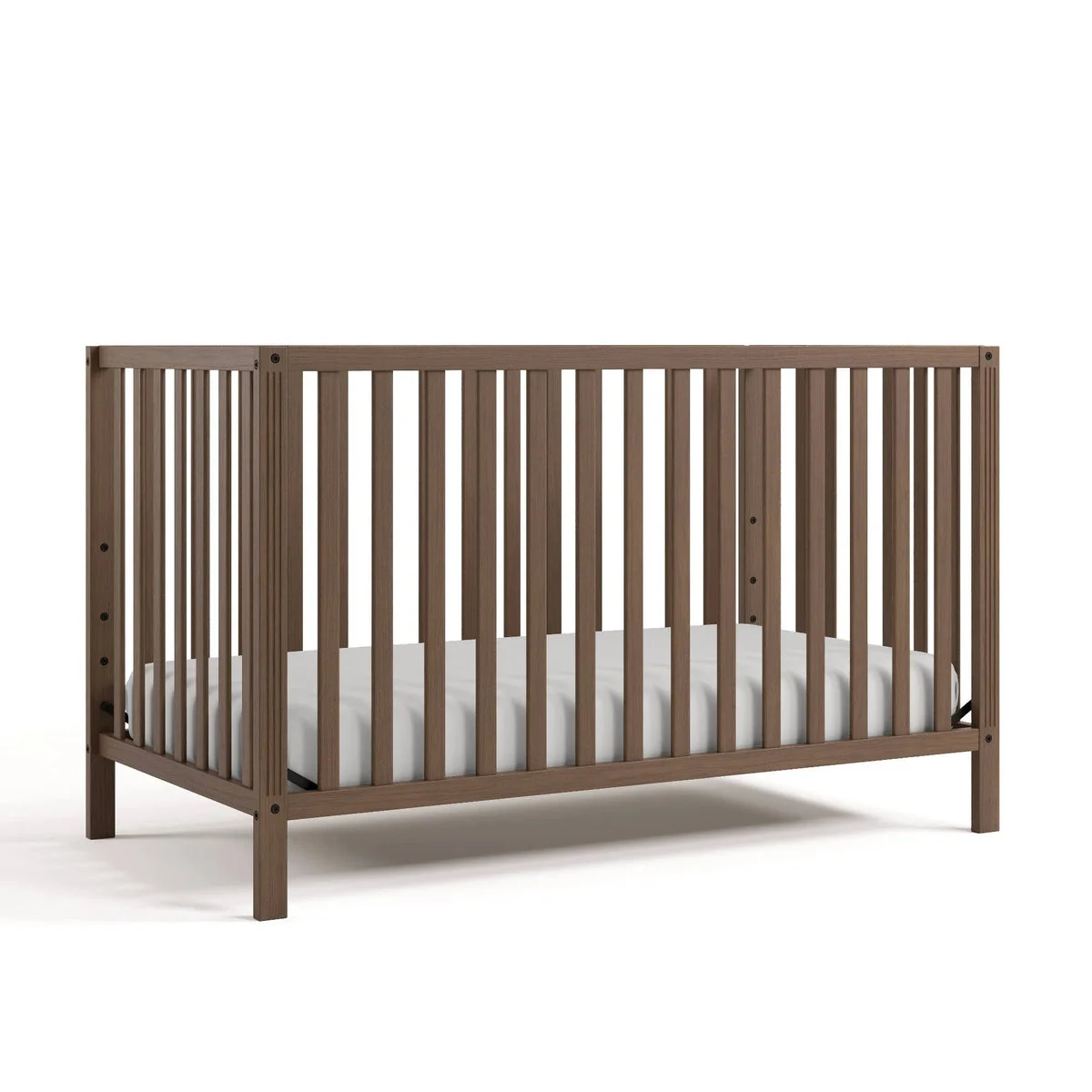 Storkcraft 5-in-1 Convertible Crib - Hazelnut