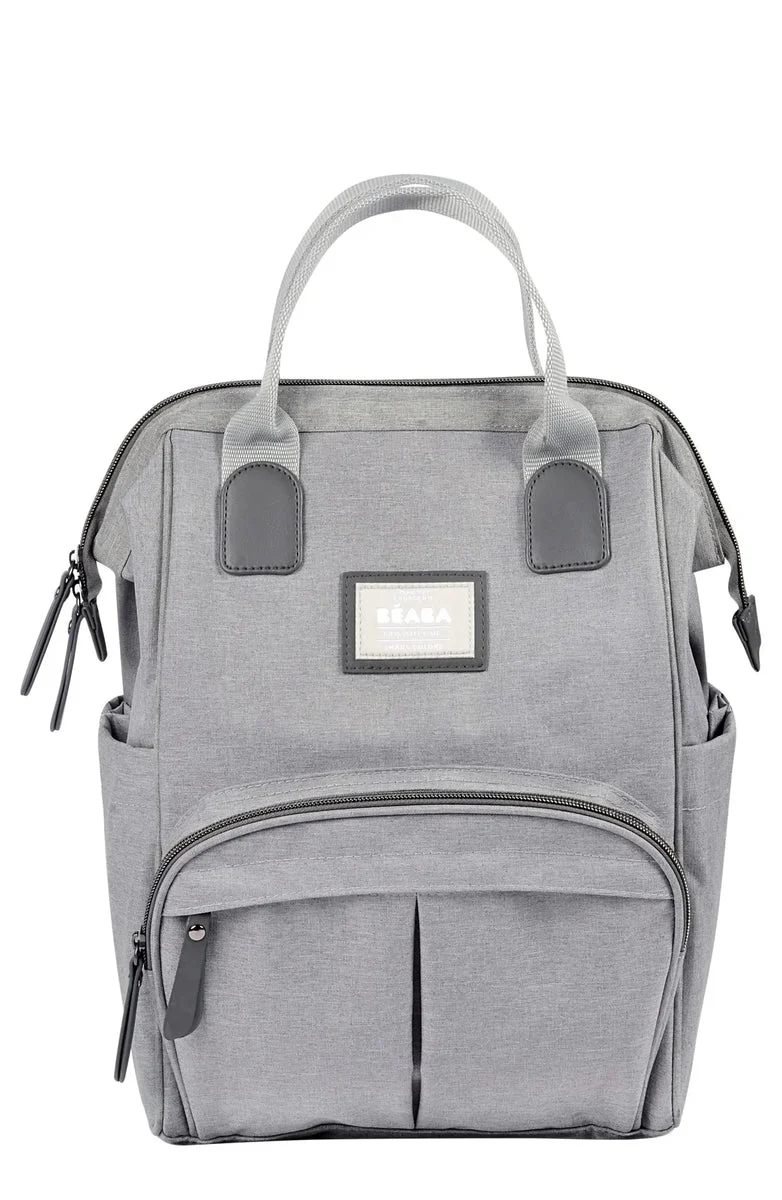 Beaba Wellington Backpack Diaper Bag - Grey