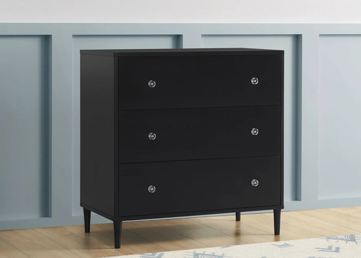 DELTA CHILDREN Bowie 3 Drawer Dresser With Changing Top and Interlocking Drawers