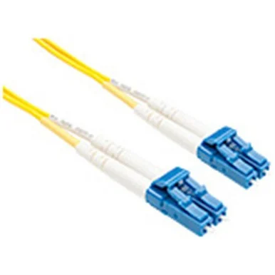 Unirise Fiber Optic Duplex Patch Network Cable - Fiber Optic For Network Device - Patch Cable - 3.28 Ft - 2 X Lc Male Network - 2 X Lc Male Network - Yellow (fj9lclc-01m)