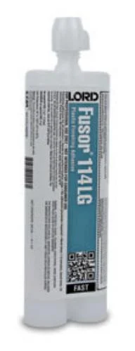 LORD FUS-114LG Plastic Finishing Adhesive, Fast, 10.1oz.
