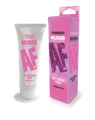 Numb Af Anal Desensitizer Strawberry 1.5oz - Adult Toys
