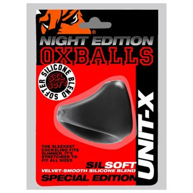 Unit-X Stretchy Slimmer Fit Cocksling - Black