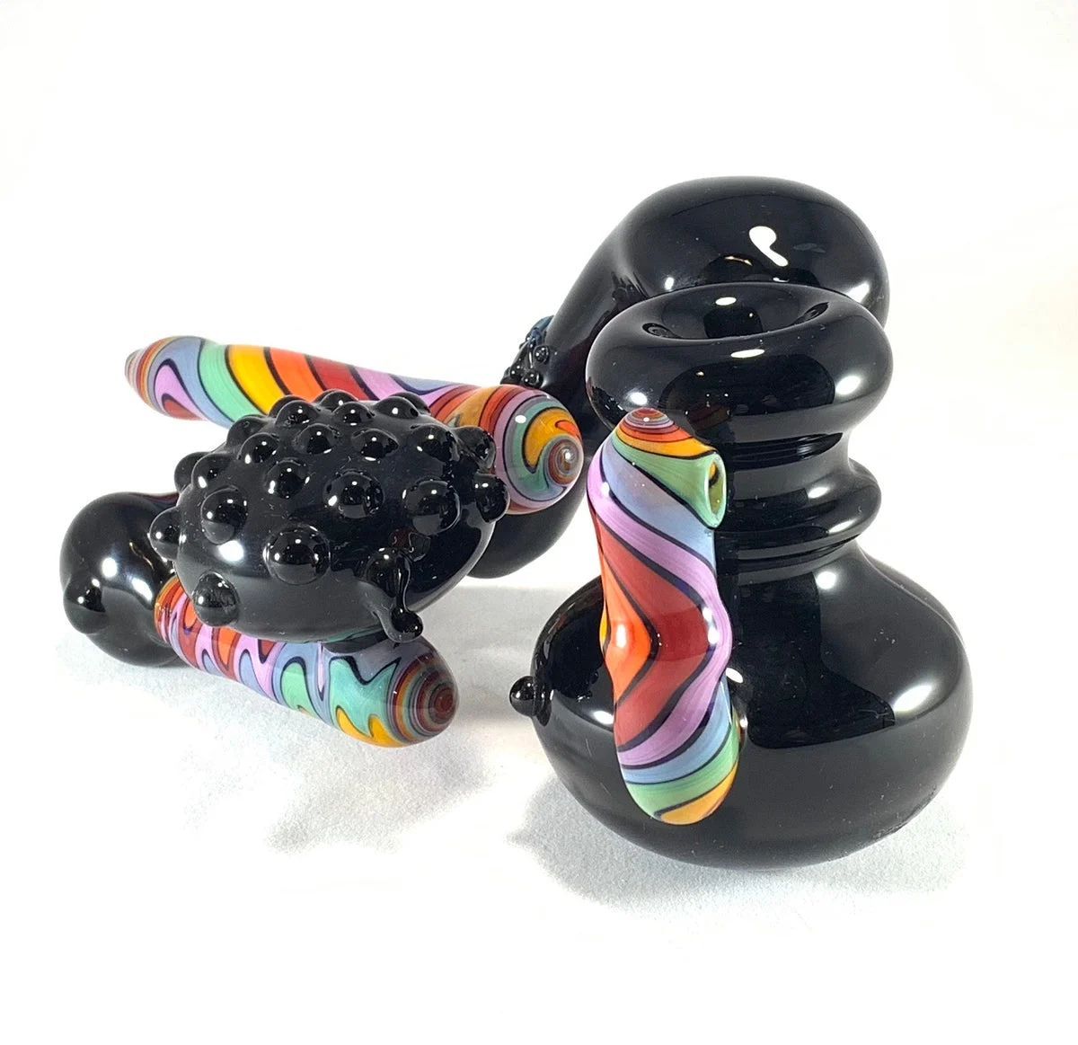 Dry Rainbow Pipe - Paulie Two Fingers