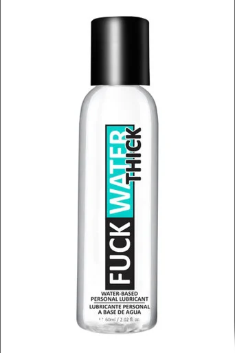 Fuck Water Thick 2oz Clear Water Based Lubricant - Adult Toys