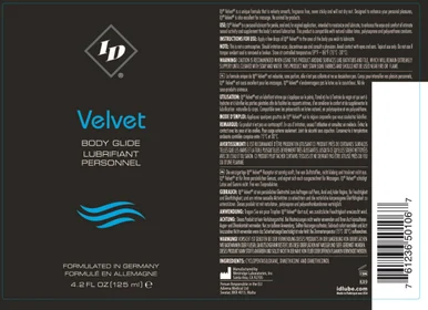 ID Velvet Body Glide 4.2 Oz - Adult Toys