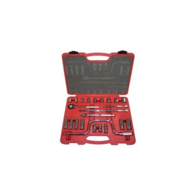 K Tool International KTI-22023 23-pc 3/8" Drive 12-point Chrome Socket Set