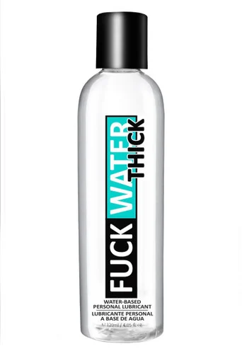 Fuck Water Thick 4oz Clear Water Based Lubricant - Adult Toys