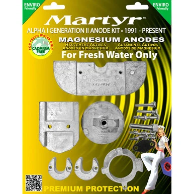 CMP Group CMALPHAKITM Magnesium Anode Kit Mercury Alpha Gen Ii - panther products