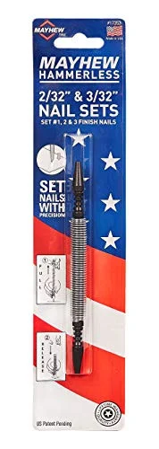 Mayhew 17353 #2 Nail Set/#3 Nail Set