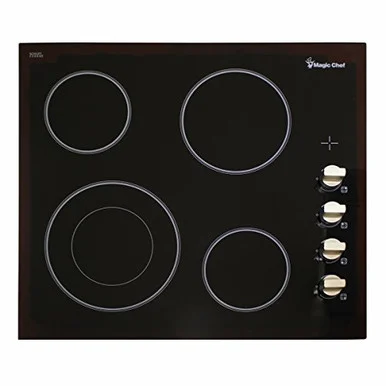 Magic Chef MCSCTE24BG 24" Built In Electric Cooktop