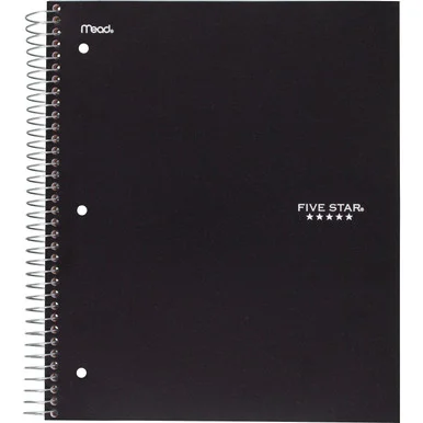 Five Star Notebook (mea-72021)