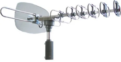 Naxa Y00-0840005008232 Antenna - Range - Uhf, Vhf, Fm - 40 Mhz, 470 Mhz To 230 Mhz, 862 Mhz - 35 Db - Hdtv Antenna, Television - Silver (naa-351)