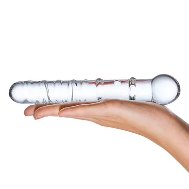 Callisto Clear Glass Dildo - Adult Toys