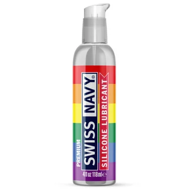 Swiss Navy Pride Edition Silicone Lubricant 4oz - Adult Toys