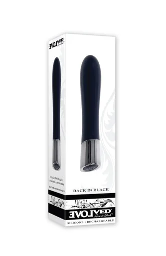 Back in Black Vibrator - Adult Toys